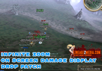 infinte zoom on screen damage display drop patch lineage 2